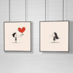 Авторский постер Это любовь