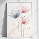 Авторский постер Цветы