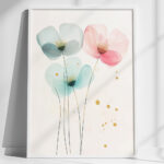 Авторский постер Цветы 2