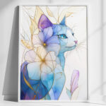 Авторский постер Кот