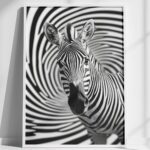 Авторский постер Зебра