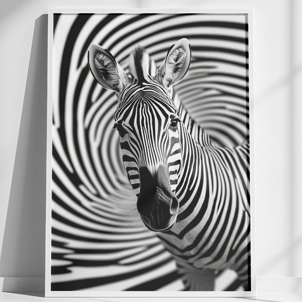 1920.jpg Авторский постер Зебра — изображение 1
