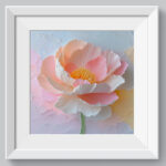 Авторский постер Пион