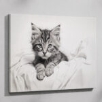 Авторский постер Кот Леонардо — изображение 2