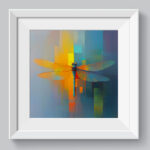 Авторский постер Стрекоза