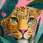 Авторский постер Тигр в джунглях — изображение 4