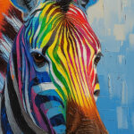 Авторский постер Зебра — изображение 5