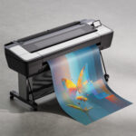 Авторский постер Бабочка на цветке — изображение 4