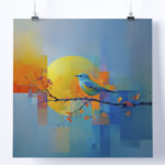 Авторский постер Птица — изображение 3