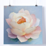 Авторский постер Пион — изображение 3