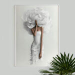 Авторский постер Девушка Пион — изображение 5