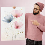 Авторский постер Цветы — изображение 5