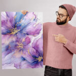 Авторский постер Цветы — изображение 3